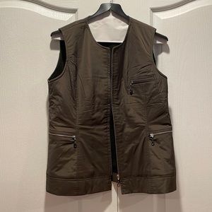 Unique versatile vest with a cute design on back